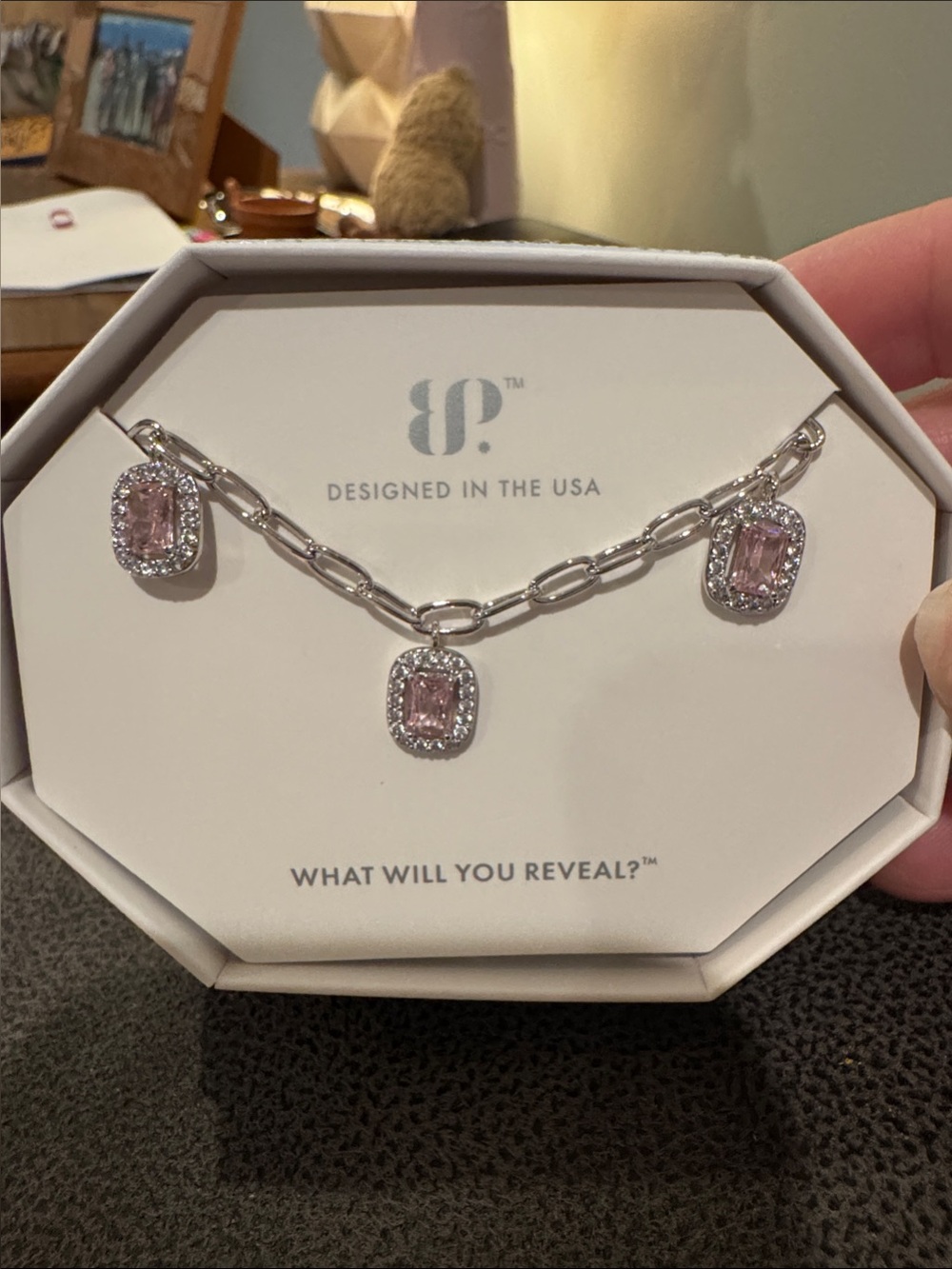 Bomb Party “Crystal Skies Ahead” Necklace